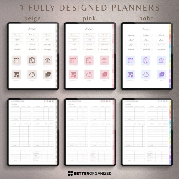 digital budget planner 9