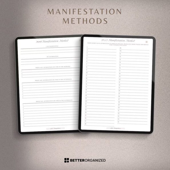 digital manifestation journal 6