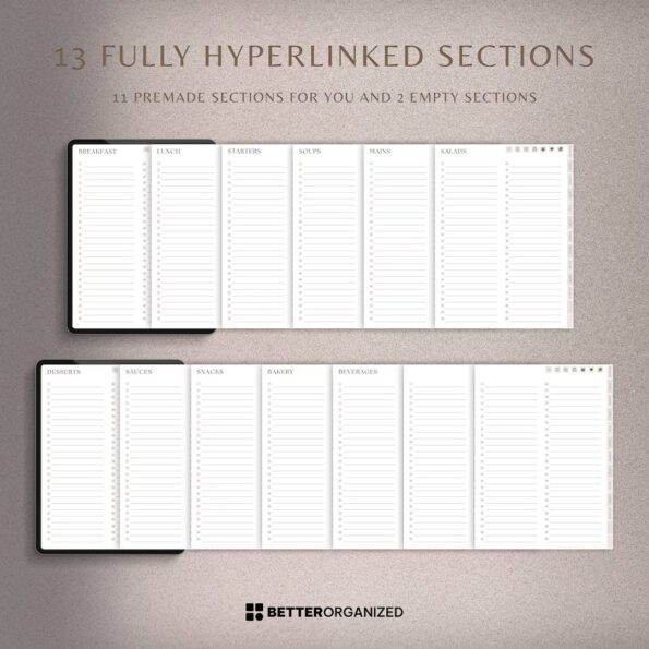 digital recipe journal 9