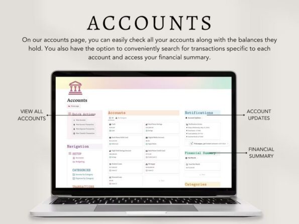 finance tracker notion 4