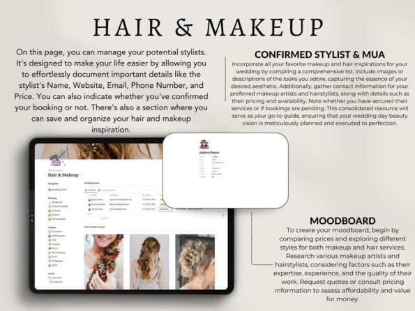 wedding planner notion 8